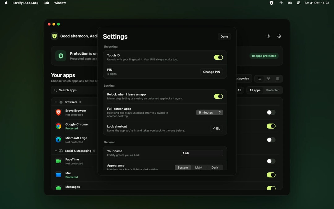 Fortify: App Lock screenshot 5