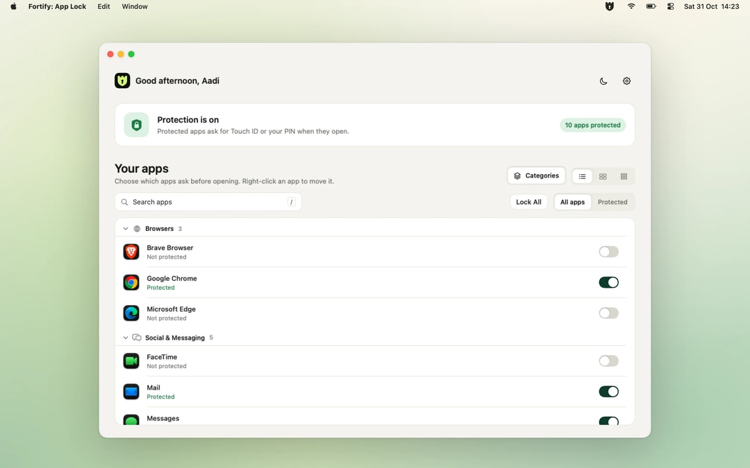 Fortify: App Lock screenshot 3